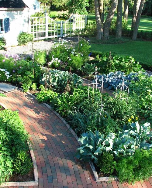 别墅内部可依种植蔬菜吗？这样的布局对风水有影响吗？