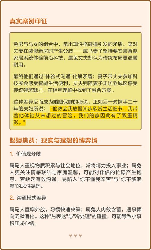 1987年属兔和1990年属马的婚姻配对是否合适？