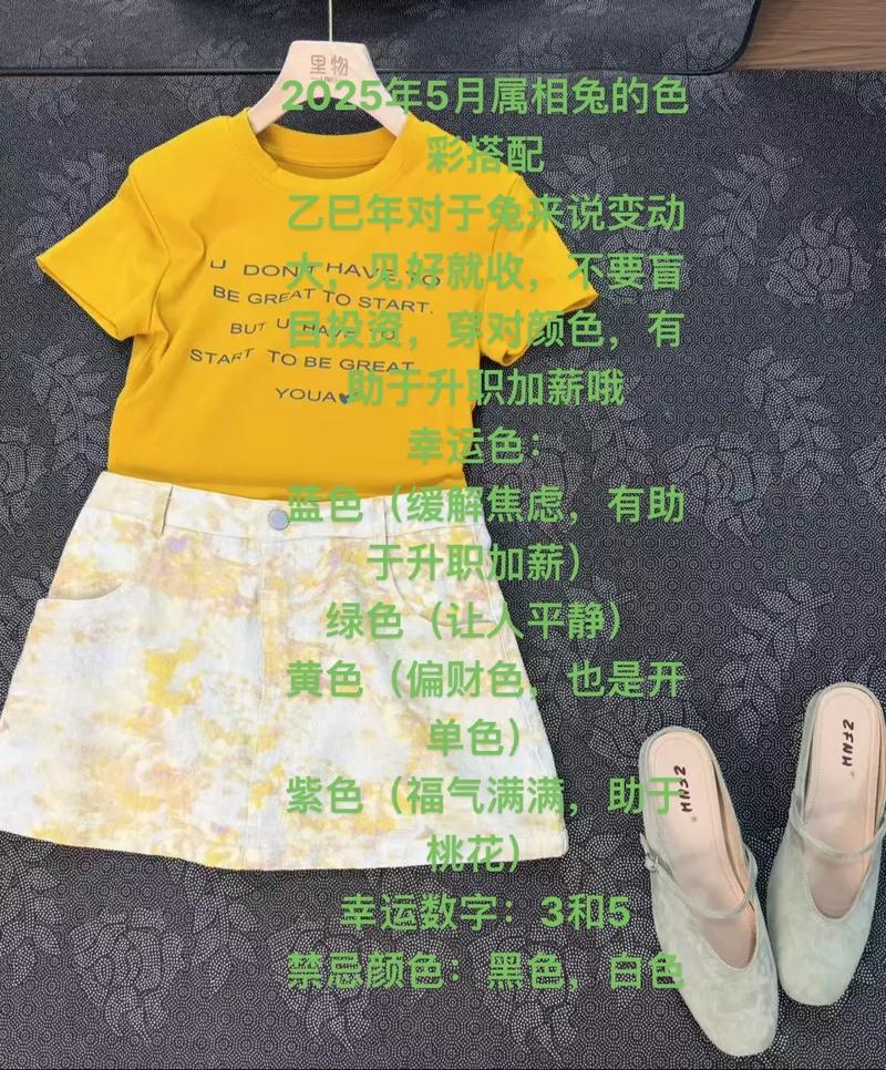 2025年生肖兔人穿什么颜色衣服可以旺运呢？