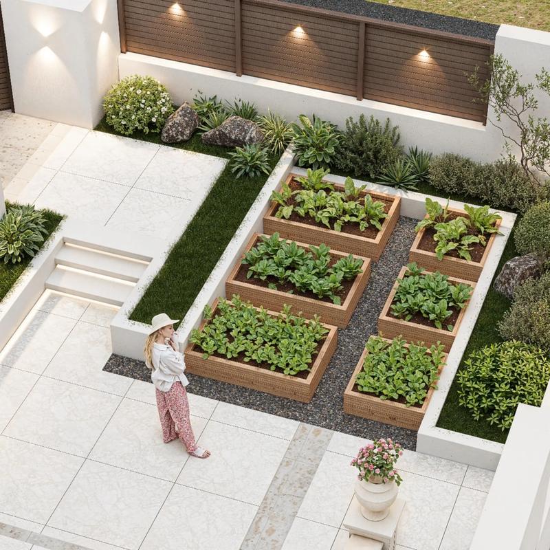 前院适合种菜吗？这样的风水布局合适吗？