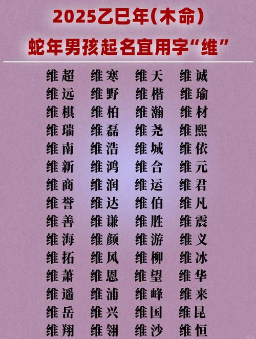 男孩用维字取名，有何美好寓意和深层含义？