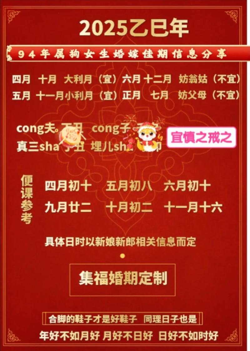 1994年属狗的人适合与哪个生肖婚配呢？