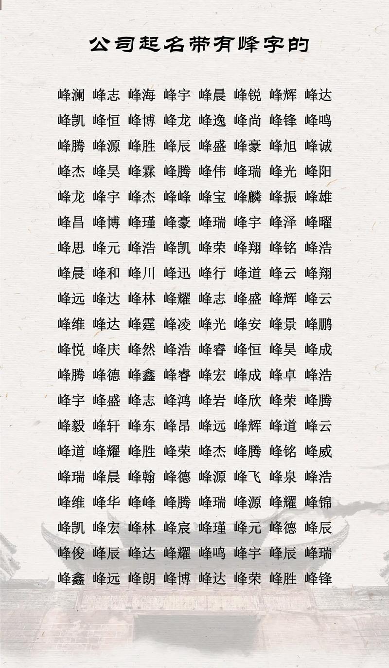 峰字五行属什么？如何根据峰字五行属相为男孩取名？