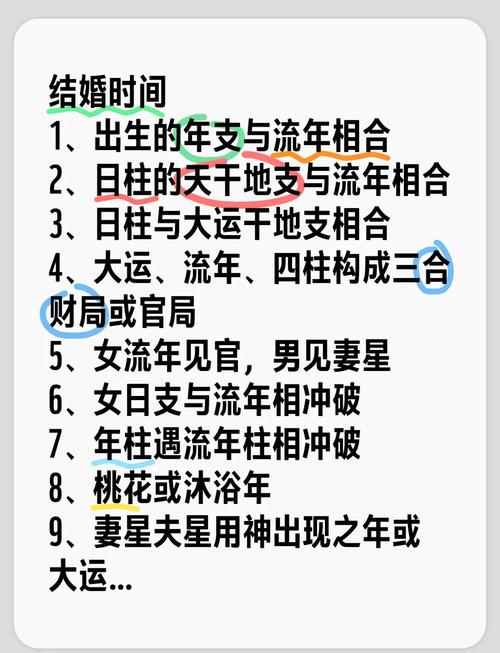 如何根据命格八字确定最佳的婚期时间？