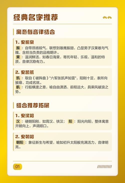 安姓男孩名字如何结合风水和五行特点取一个朗朗上口的？