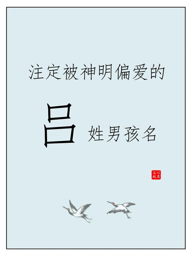 吕姓男孩名字中蕴含独特优美的字眼，能否推荐一个既独特又优美的名字呢？