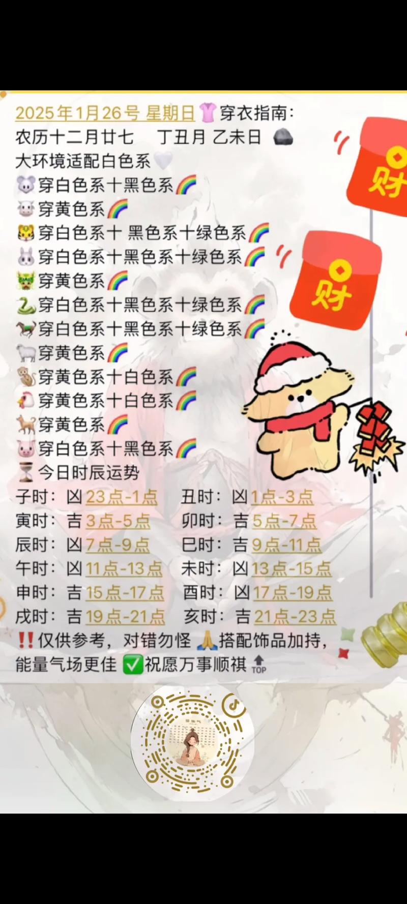 五行每日穿衣服颜色有什么讲究？