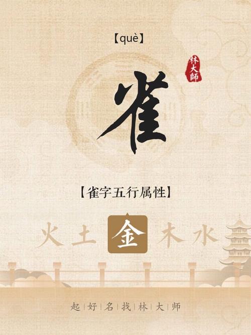 雀字五行属什么女孩取名寓意有哪些？