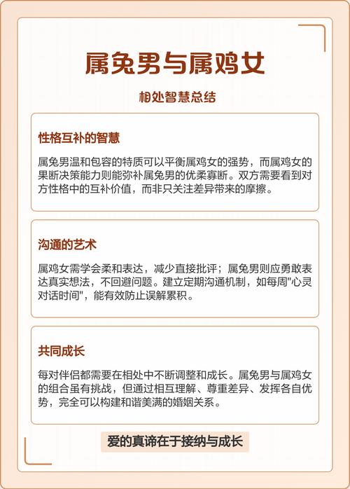 属兔和属鸡的姻缘关系如何，有没有什么忒别的相处之道？