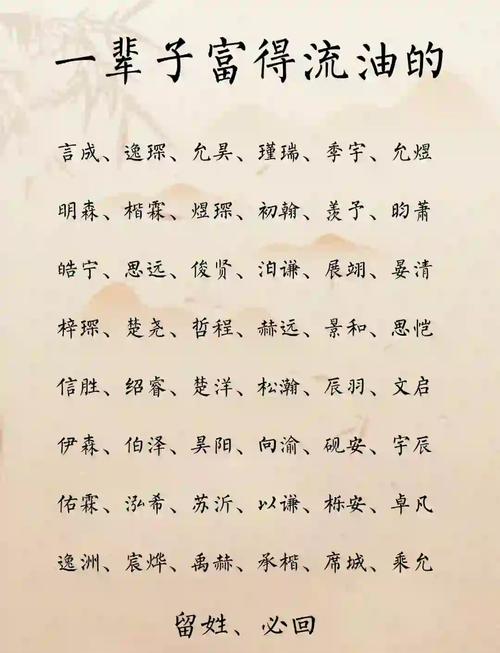 男孩取名用贵字，有何深远的寓意和美好含义？