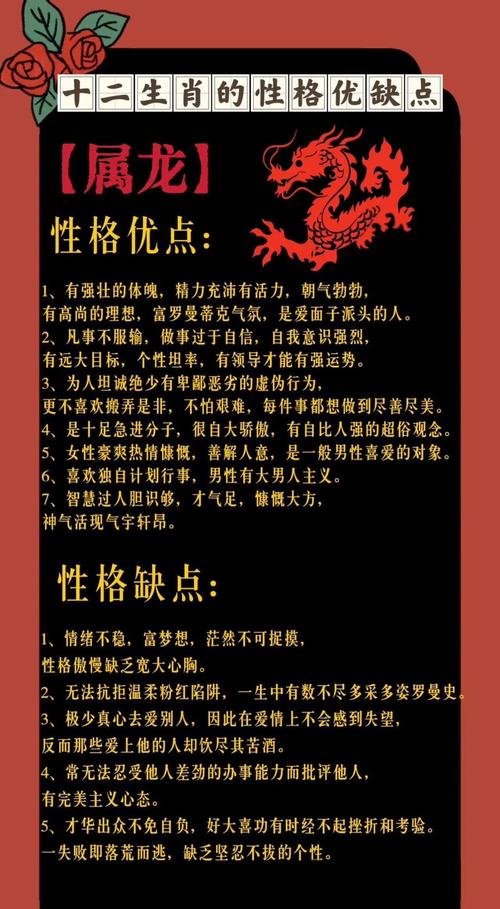 拥有龙命人的八字特点有哪些？