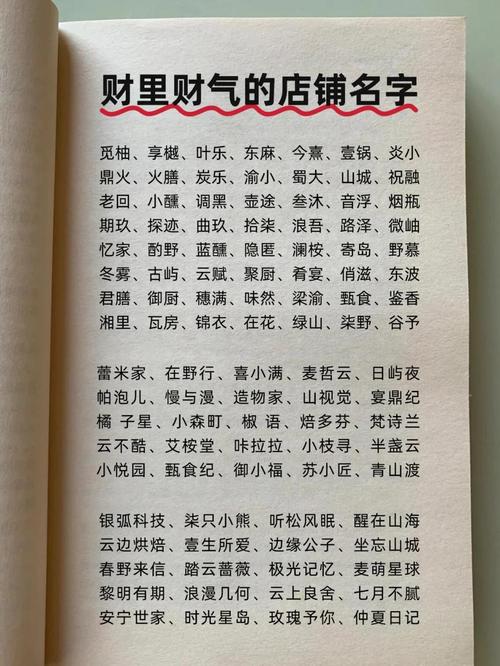 土命和水命店铺，适合用哪些字来为？