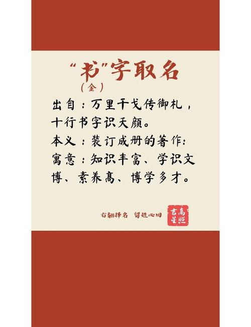 书字五行属什么？男孩取名寓意书意是？