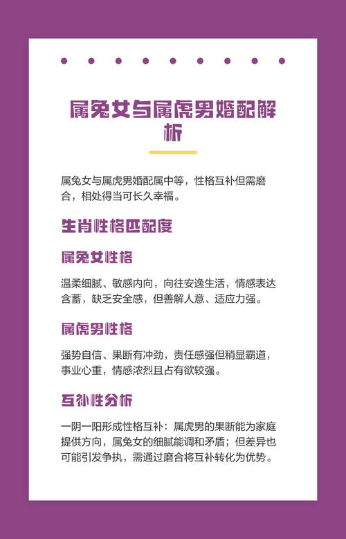 属虎与属兔的婚配是否适宜？婚姻关系如何？