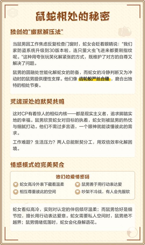 男蛇女鼠的婚姻组合是否适宜？