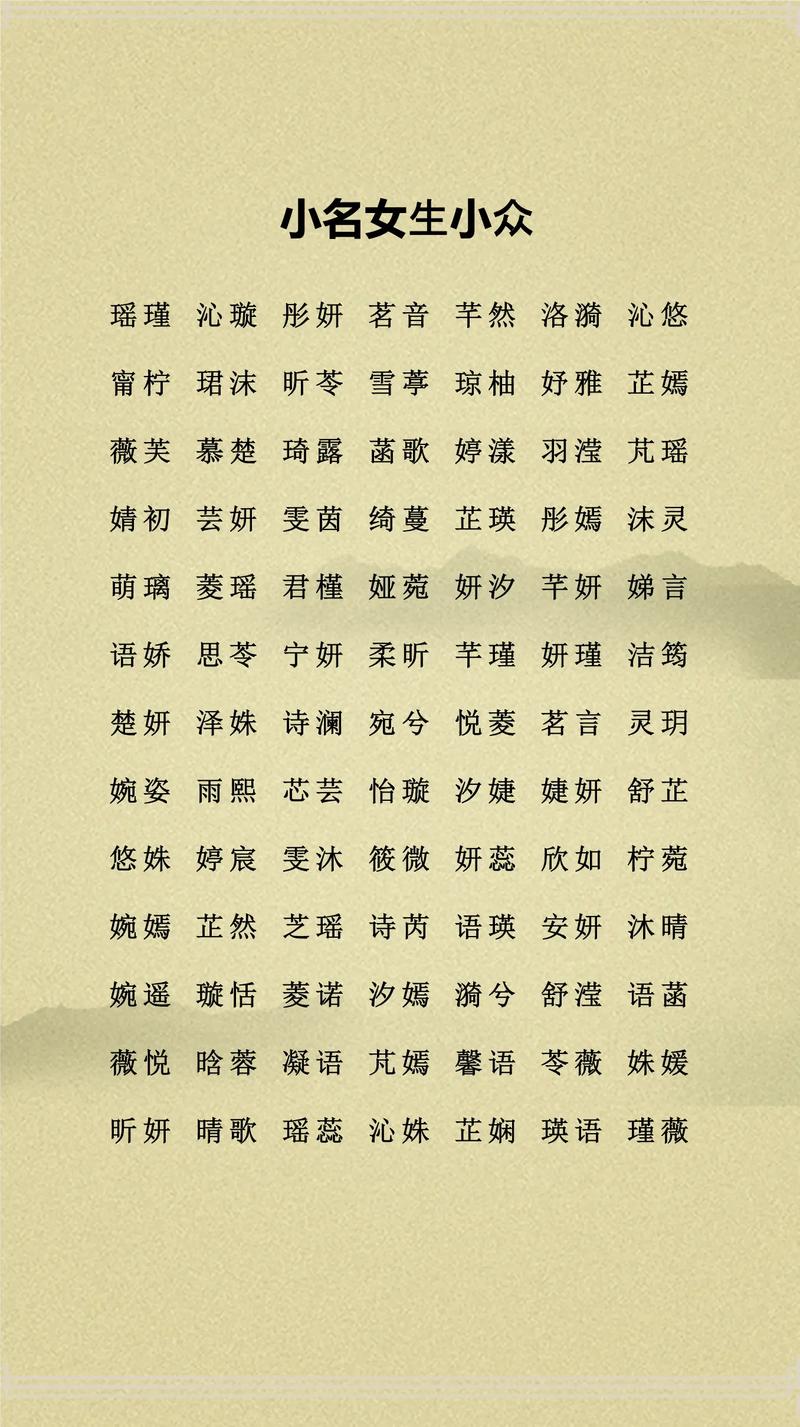女孩用绘字取名，有哪些美好的寓意和深层含义呢？