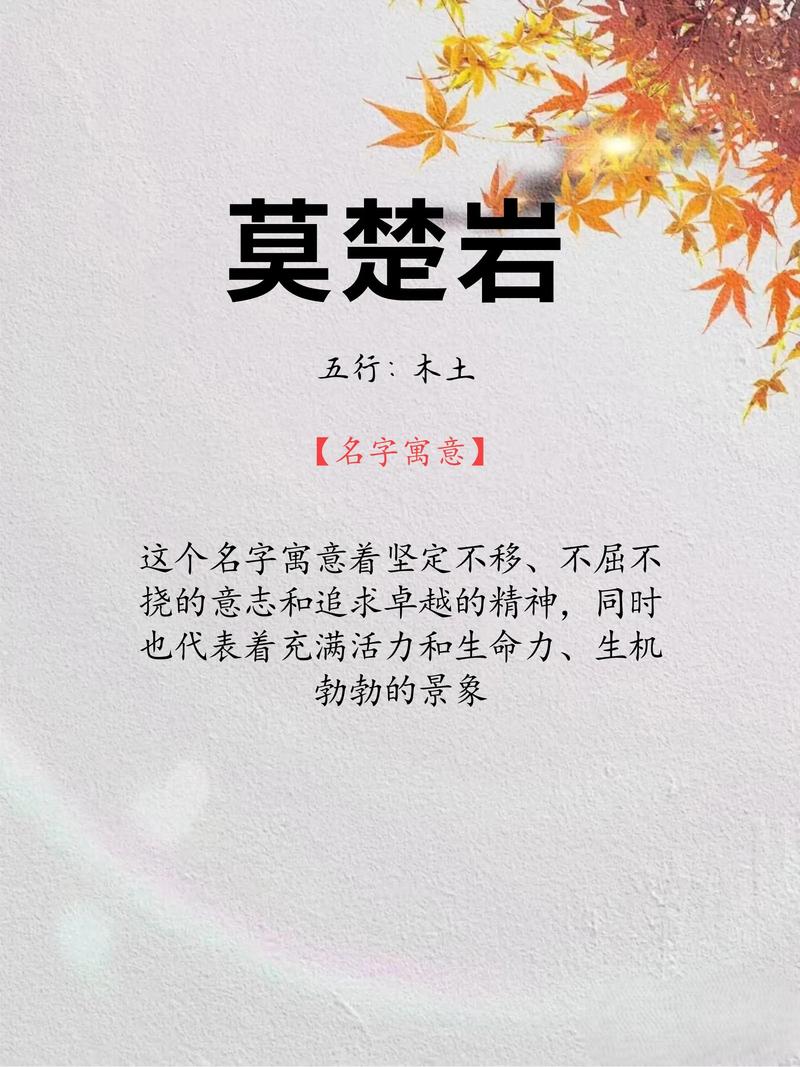 莫姓洋气男孩名字，有没有什么好听的推荐？