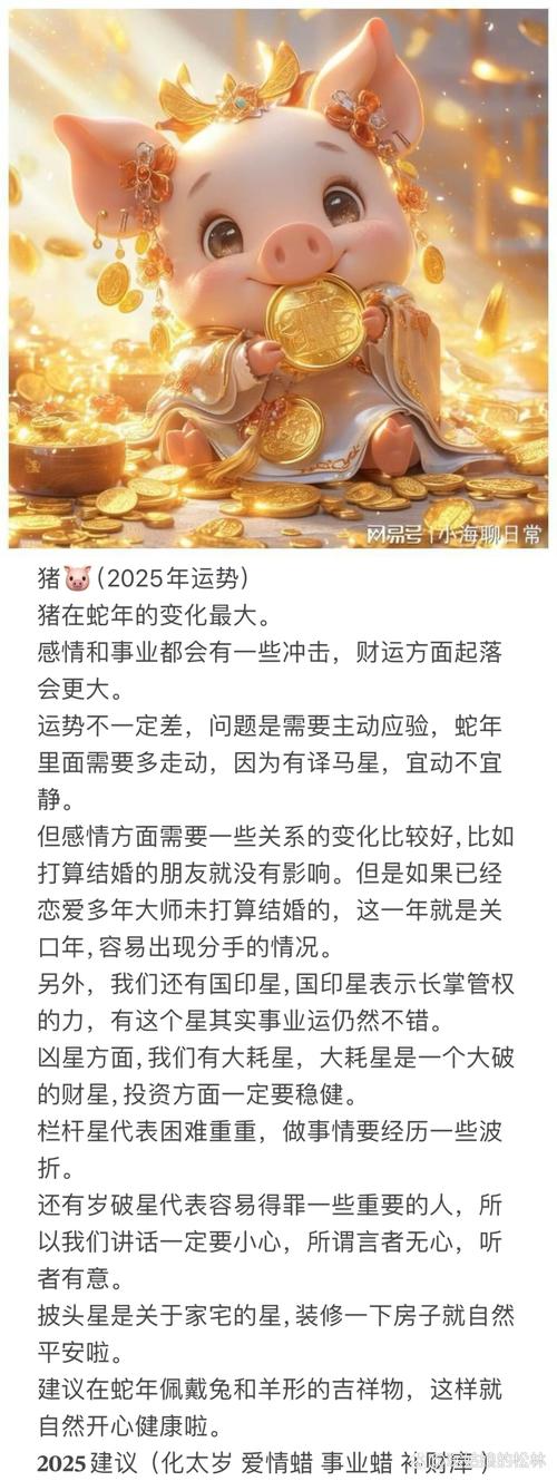 2025年属猪的人现在多少岁了？