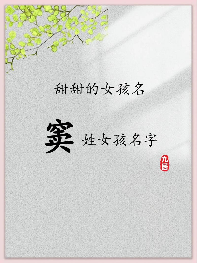 姓窦的女孩叫什么名字既智慧又有才气？