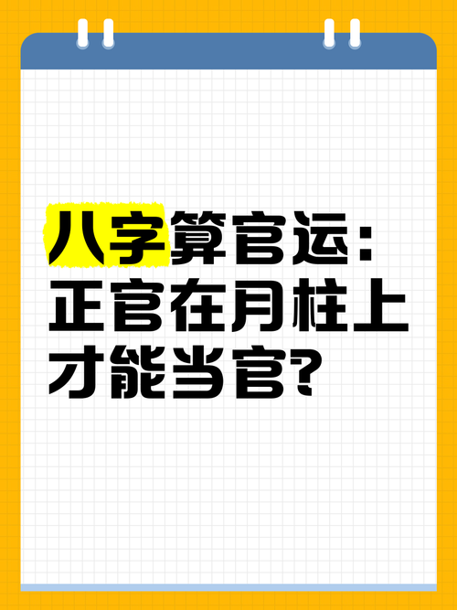 我的八字中官运如何，能否详细分析一下？