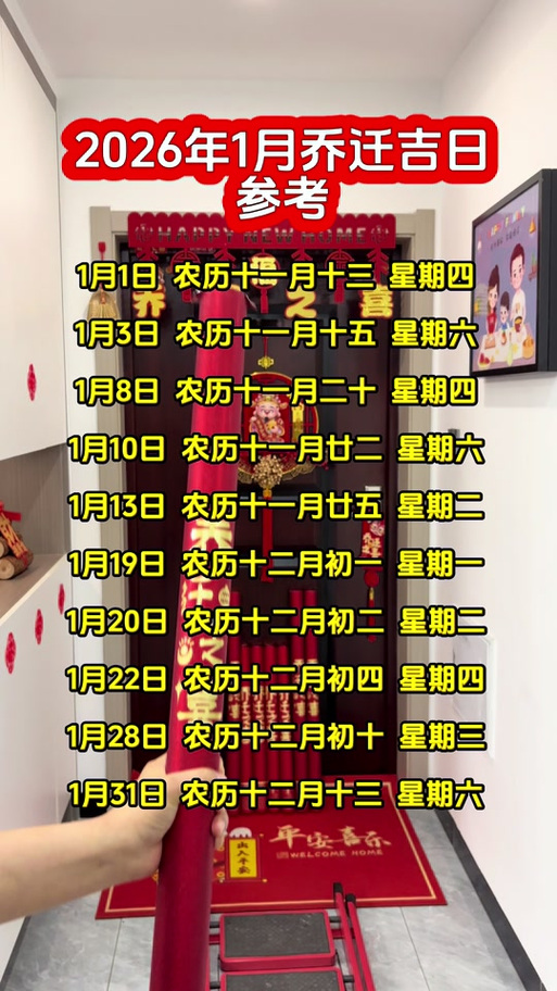 2026年1月19日动土日子选得是否合适，作为建筑房屋的好日子？