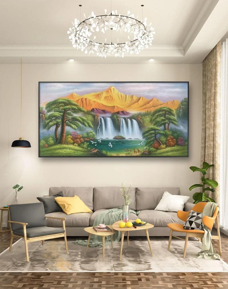 电视挂画风水画哪种适合，如何选择？