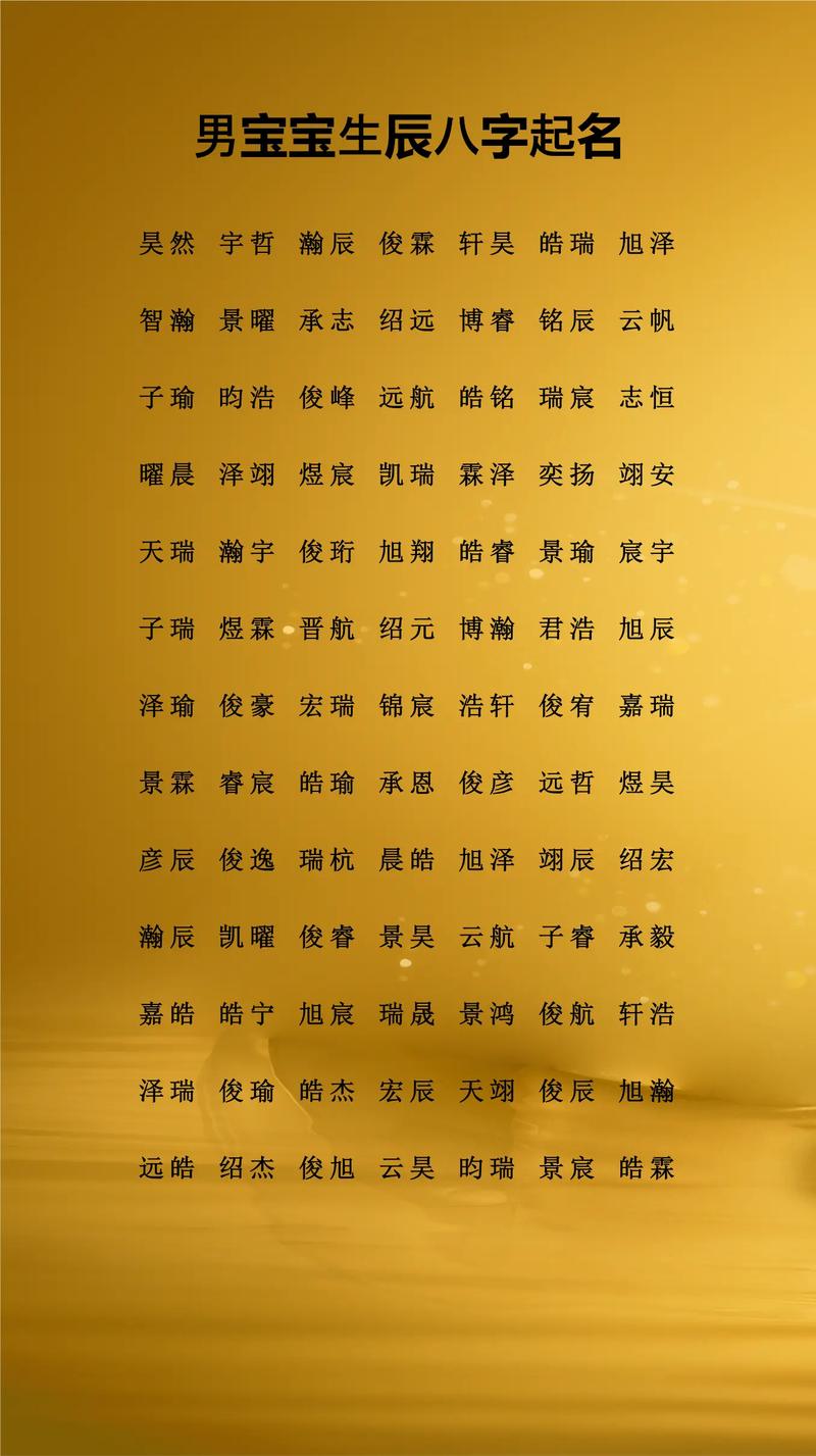 何字取名有何美好寓意，适合男孩的名字有哪些寓意？