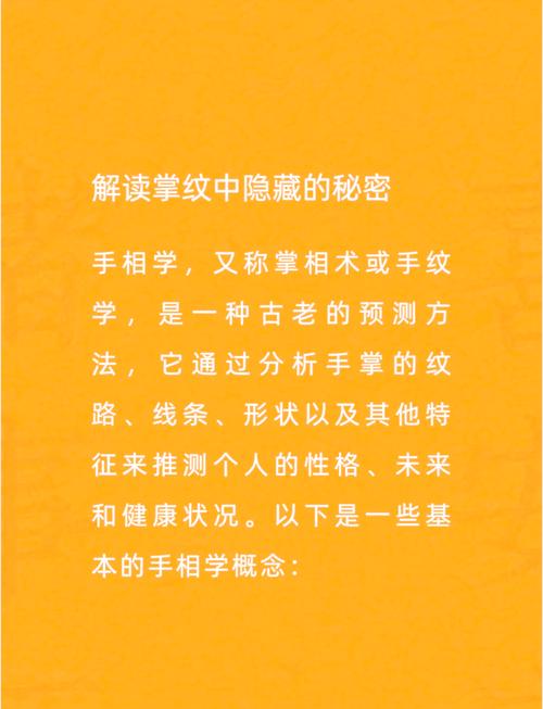 四条掌纹代表什么命格？这是否意味着某种特殊命运或性格特征？