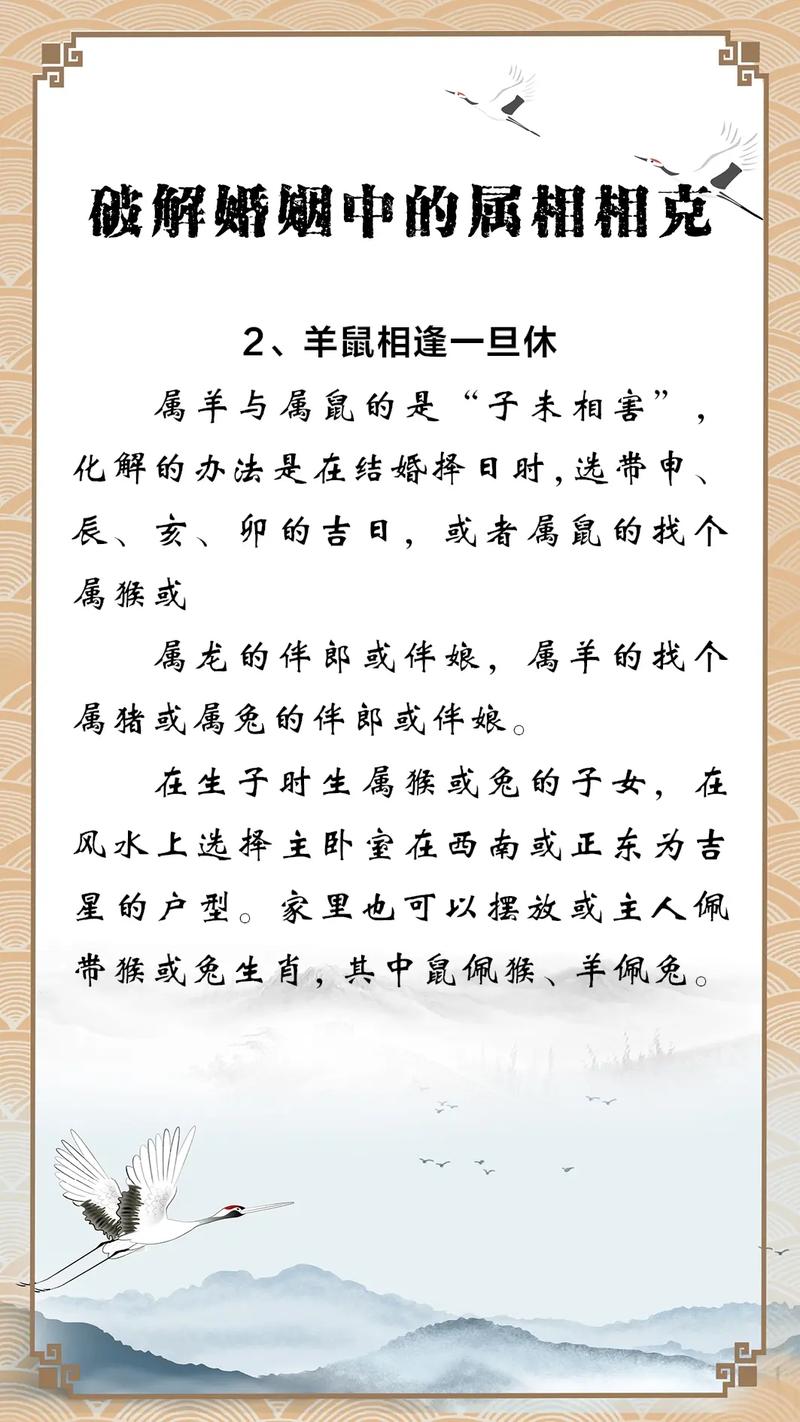 属鼠男和属羊女到底是不是天造地设的一对佳缘呢？
