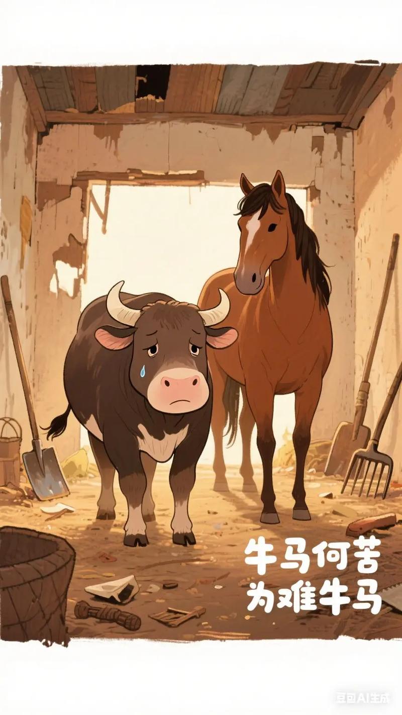 生肖中属牛属马的人为何命运多舛，苦不堪言？