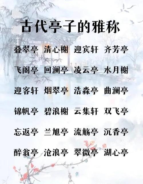男孩取名用亭字，寓意高雅、宁静，这样的名字有什么深层含义呢？