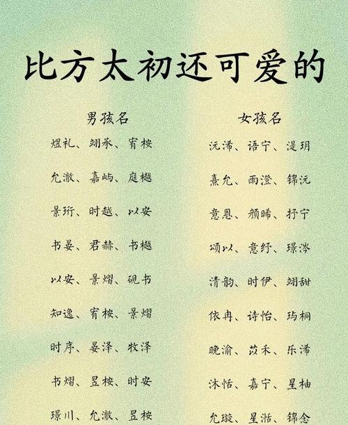支姓男孩名字，有没有既诗意又好听的名字推荐呢？