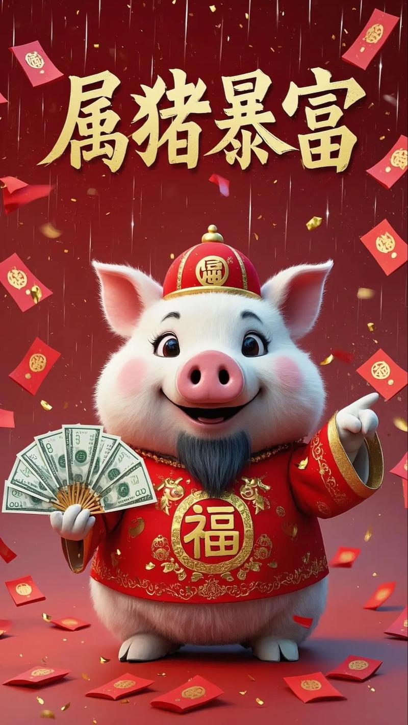 属猪的两个人合在一起会发财吗？