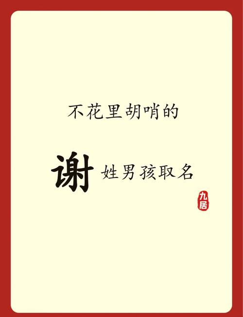 谢姓创意男孩名字叫谢天赐，那么可以是：谢天赐这个名字有什么特别的寓意吗？
