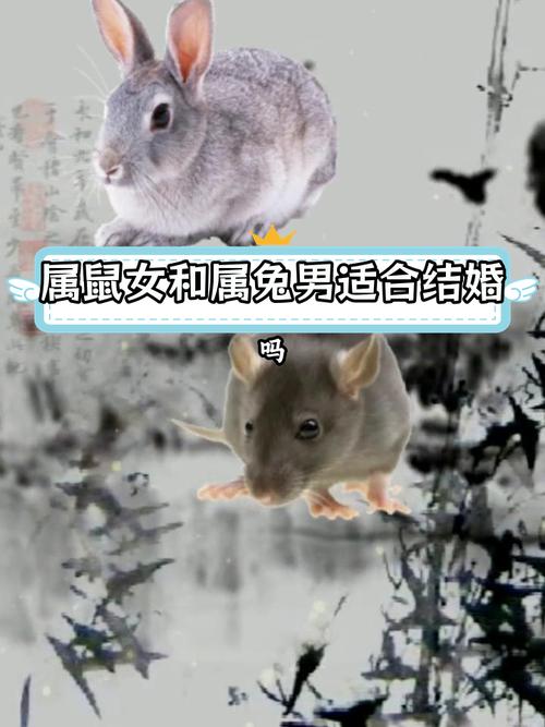 84年属鼠女性和87年属兔男性是否适合搭配？