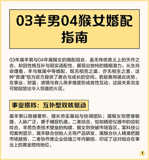 属羊男和属猴女结婚后婚姻状况如何？