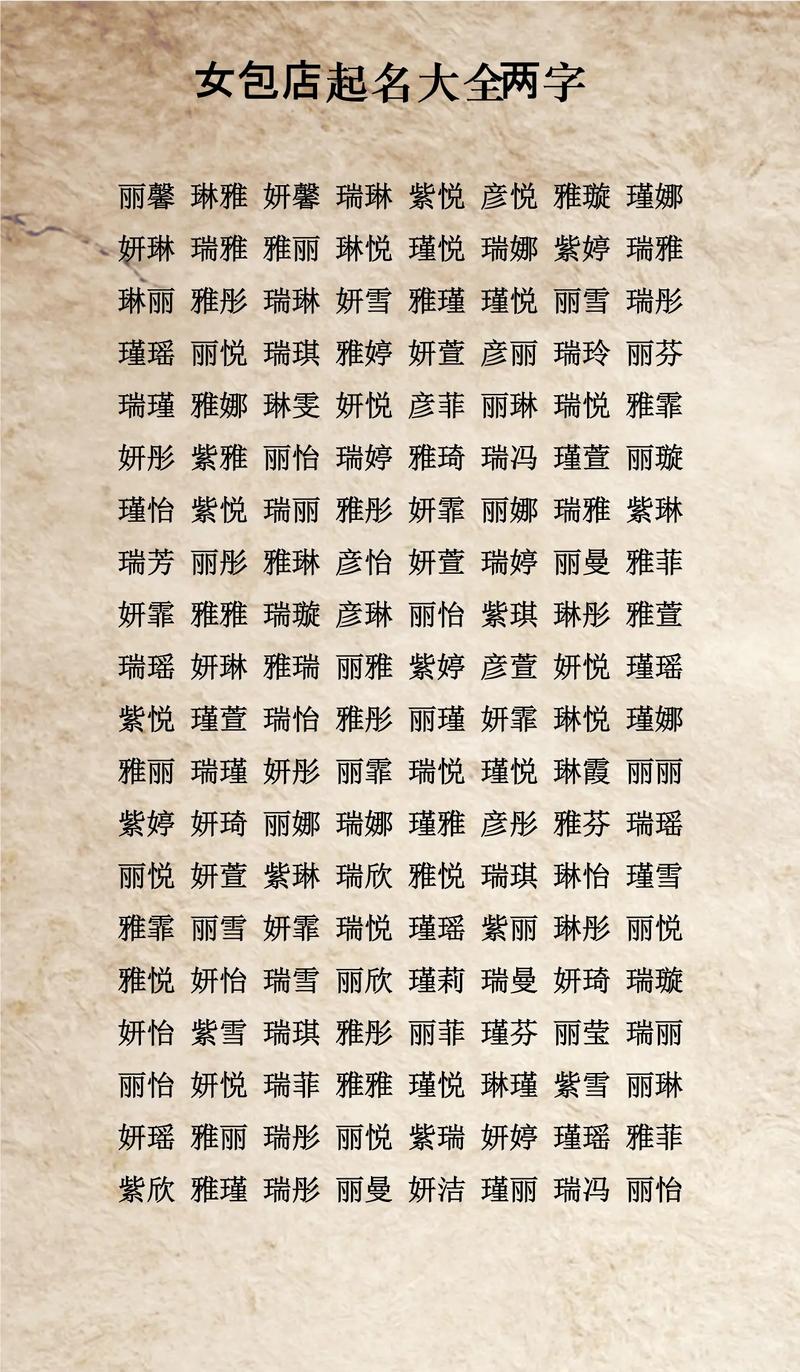 姓包的女孩取个有灵气的名字叫什么好？