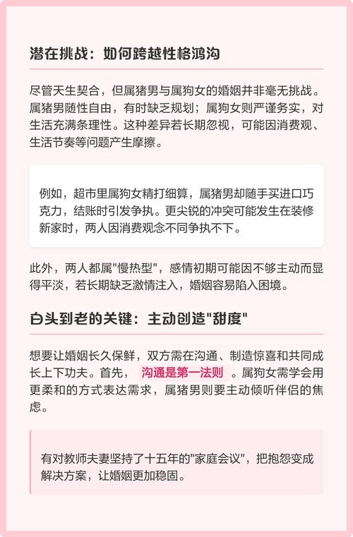 狗比猪大一岁，他们结婚合适吗？年龄差异对他们的婚姻有影响吗？
