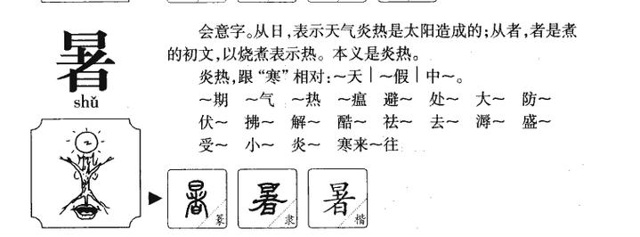 暑字取名对女孩有什么美好的寓意？