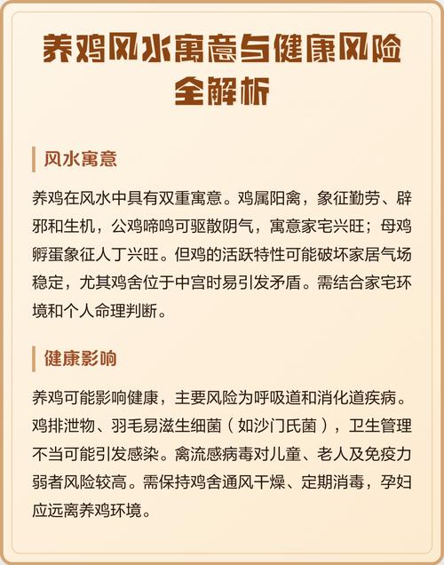 北方风水为什么说住宅不嫩养鸡？