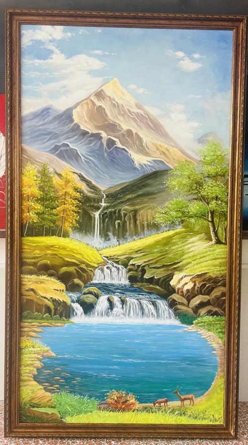 土命人家里挂什么壁画最招财？