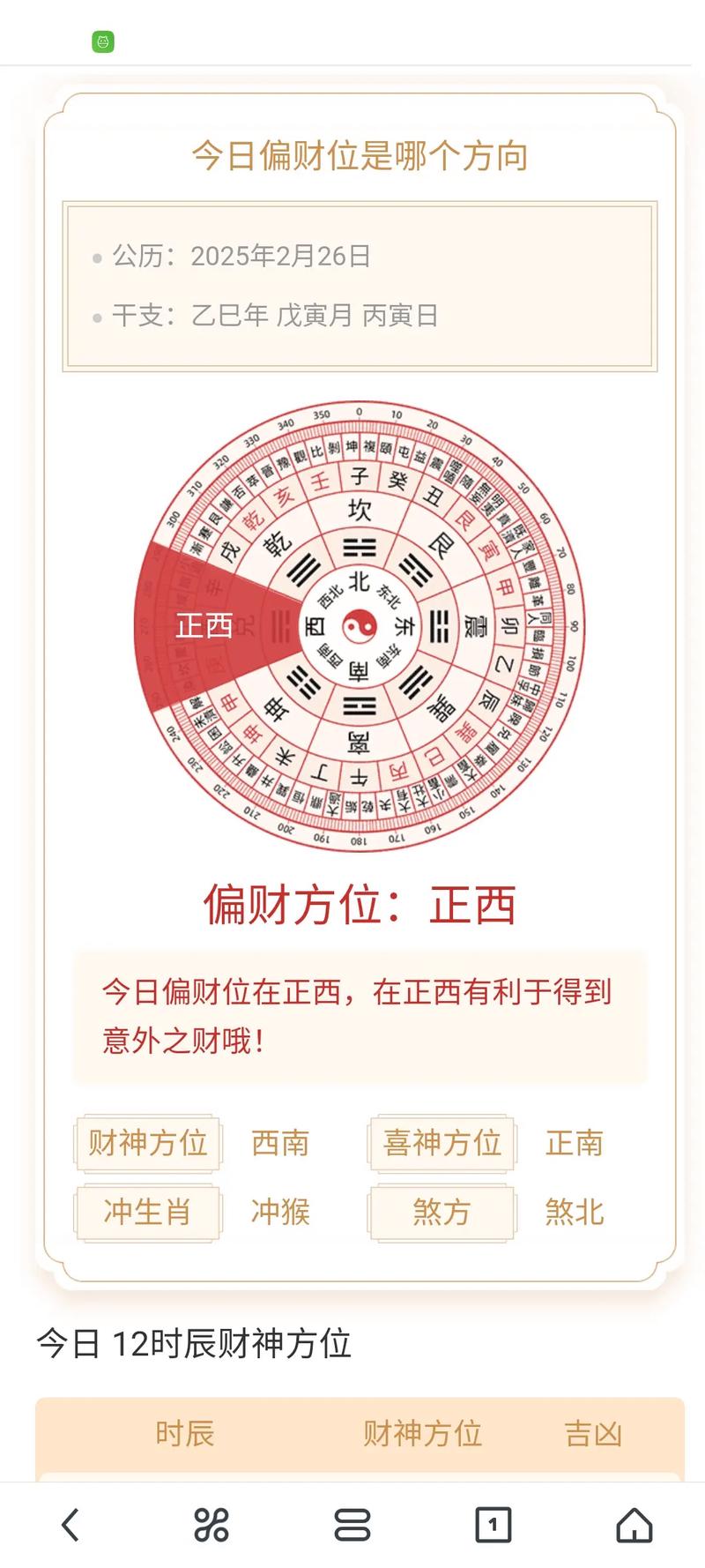 2026年7月29日哪个方位的财运最旺呢？