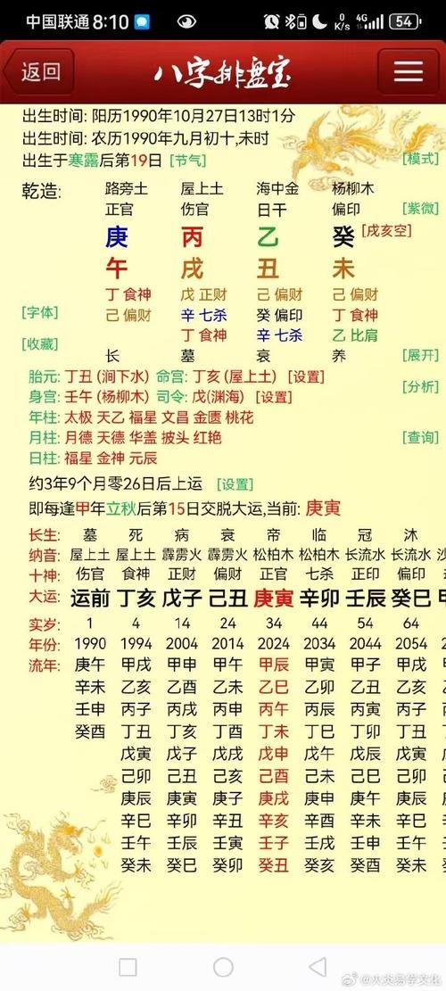 午时八字属什么命？能否详细解释其命理特点和影响？
