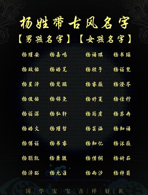 杨姓有涵养的女孩叫什么名字呢？有没有什么寓意美好的名字推荐？