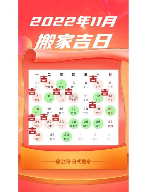 2025年11月15日搬家吉日是哪天？今天适合乔迁新居吗？