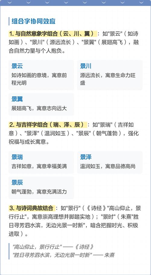 景字取名如何结合风水或五行原理为男孩起名？