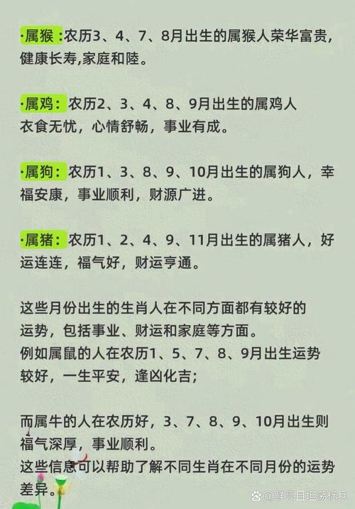 哪个生肖鼠在不同月份出生，命运会有怎样的不同呢？