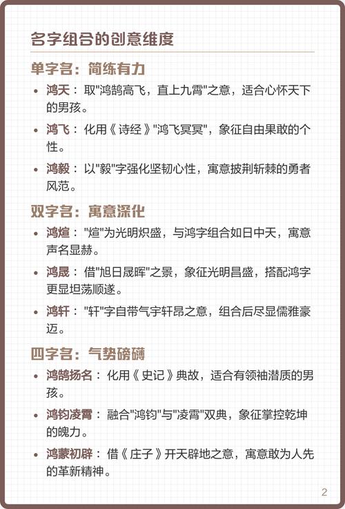 鸿字五行属什么？男孩取名寓意有哪些？