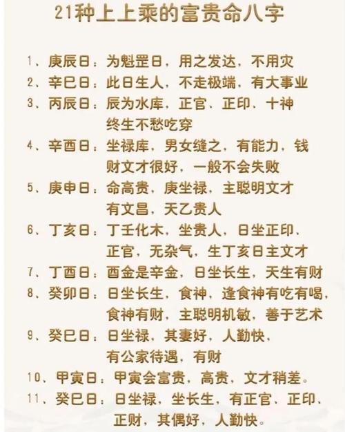 八字双申男命是什么命格？八字中哪些命格代表富贵？