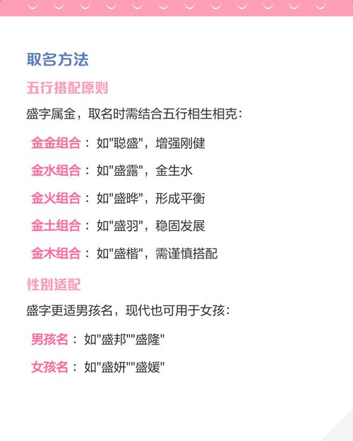 盛字五行属什么如何搭配五行与姓氏为男孩起名？